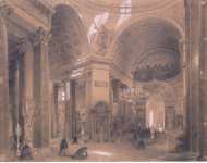 Premazzi Luigi Interior of the Cathedral of Our Lady of Kazan St Petersburg - Hermitage